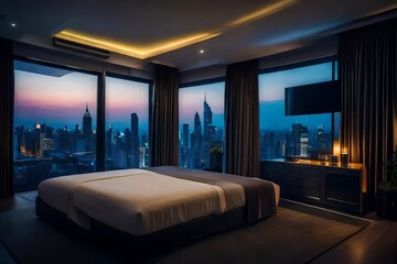 interior of a bedroom