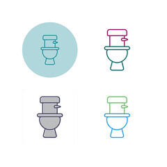 Toilet Vector Icon
