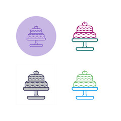 Cake Vector Icon