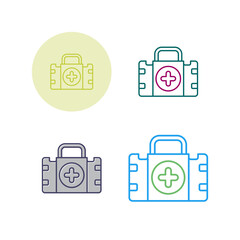First Aid Kit Vector Icon