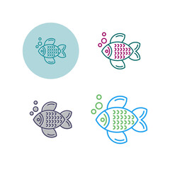 Fish Vector Icon