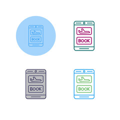 Online Booking Vector Icon