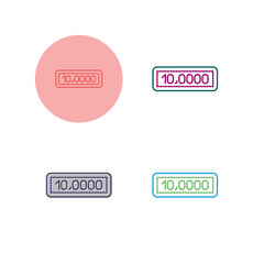 Lottery Vector Icon