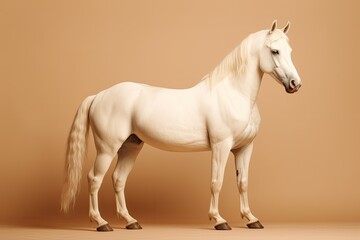 Pristine White Horse - The Essence of Horseness