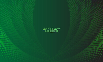 Abstract green layers background