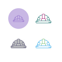 Construction Helmet Vector Icon