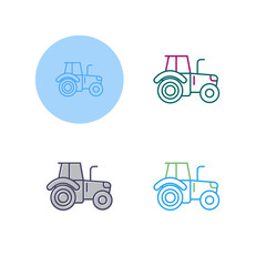 Tractor Vector Icon