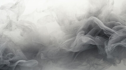  vapor floating in air on black background