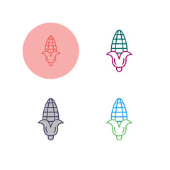 Corn Vector Icon