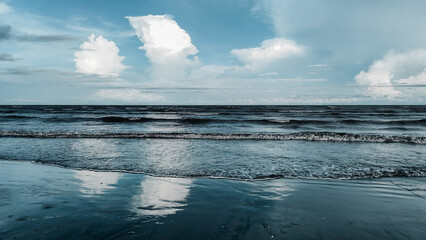 Beautiful and breath taking views, environments and landscapes, sunsets, sun rises, sea, sun and beaches of Maldives photographed at Pantai Anak Air, Kuantan Pahang, Malaysia.
