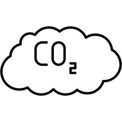 co2 vector design icon.svg