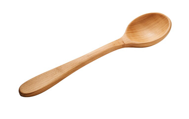 Spoon Image On Transparent Background.
