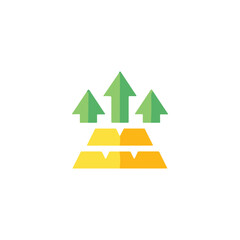 business Increase and Decrease icon