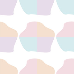 Abstract pastel seamless pattErn for background and texture concept