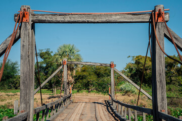 Fototapeta premium bridge over the river
