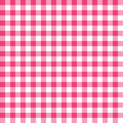 Pink plaid pattern with oblique line inside background. plaid pattern background. plaid background. Seamless pattern. for backdrop, decoration, gift wrapping, gingham tablecloth, blanket, tartan.
