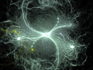 Imaginatory fractal abstract background Image