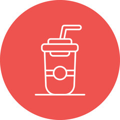 Soft Drink Line Icon