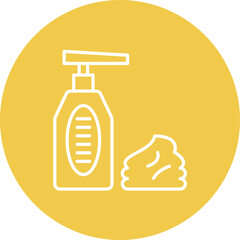 Cleansing Foam Line Icon