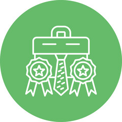 Work Experience Line Icon