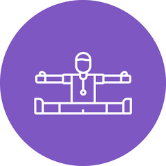 Split Challenge Line Icon