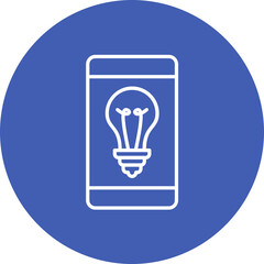 Mobile Solutions Line Icon