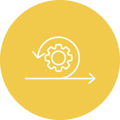 Data Modeling Line Icon