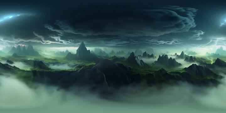 Prehistoric Earth VR 360 HDR Equirectangular Immersive