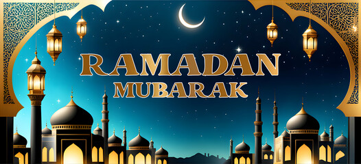 ramadan mubarak background