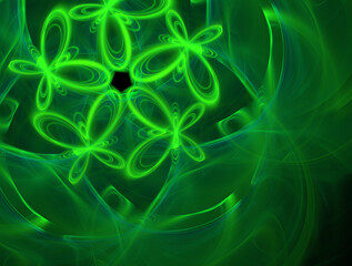 Imaginatory fractal abstract background Image