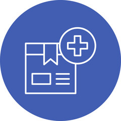 Obraz premium Medical Products Line Icon