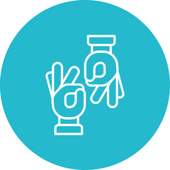 Sign Language Line Icon