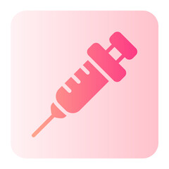 vaccination gradient icon