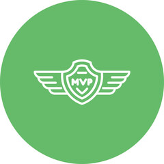 Mvp Line Icon