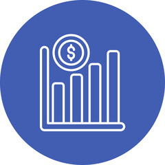 Gross Profit Line Icon