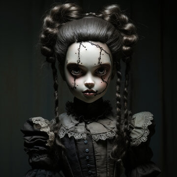Horror doll.
