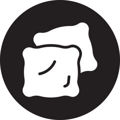 cushions glyph icon