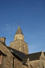 Fototapeta na wymiar Eglise de Saint-Suliac en Bretagne