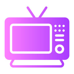 tv gradient icon