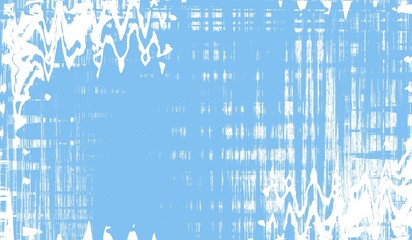 Grunge detailed texture on blue background