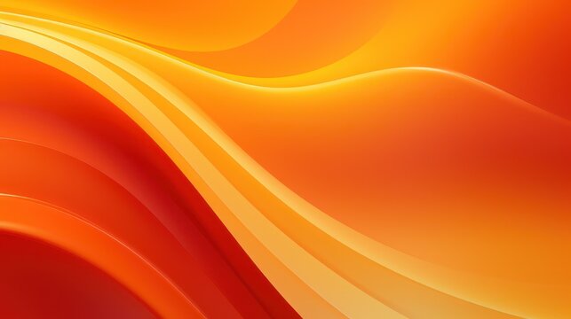 abstract orange wave background