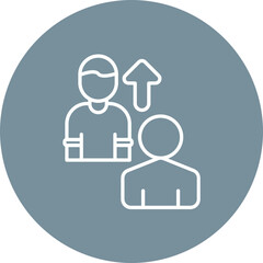 Mentorship Line Icon