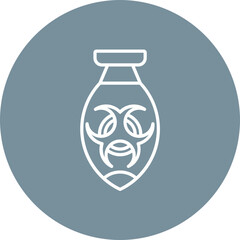 Bioweapon Line Icon
