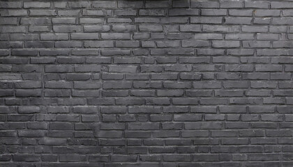 Black brick wall, dark background for design