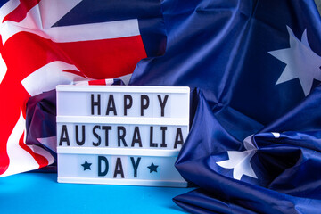 Fototapeta na wymiar Australia day background