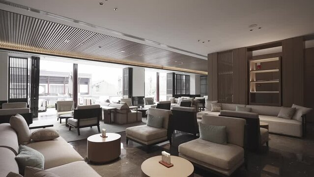 modern lobby