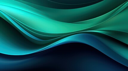 abstract blue wave background