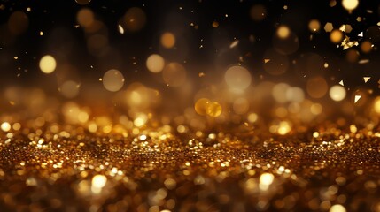 golden lights background