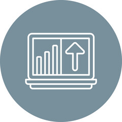 Clickstream Analysis Line Icon