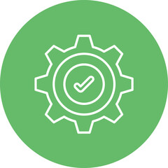 Quality Control Line Icon